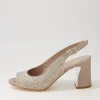 Women DJANGO & JULIETTE Kerry Light Pewter Shimmer Multi Sandals