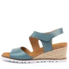 Women ZIERA Khaza W Blue Leather