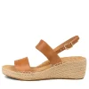 Women ZIERA Kiarra Xw Zr Tan Leather