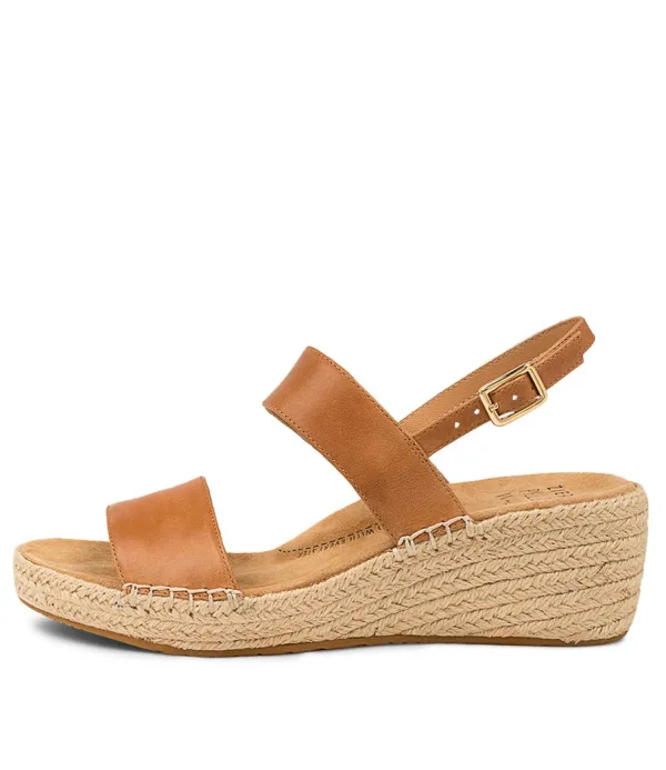Women ZIERA Kiarra Xw Zr Tan Leather