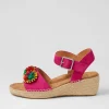 Women ZIERA Kishop Xw Fuchsia Multi Espadrilles