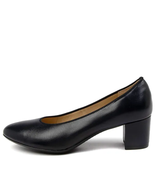Women ARA Knokke 86 Blau Leather