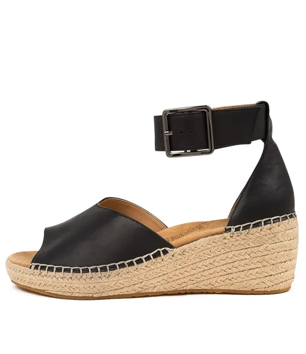 Women ZIERA Koen Xw Black Leather
