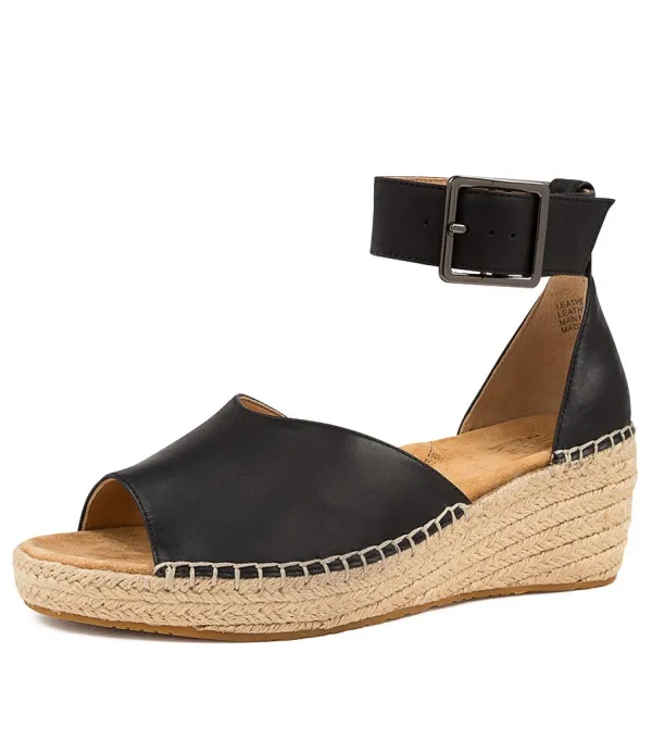 Women ZIERA Koen Xw Black Leather
