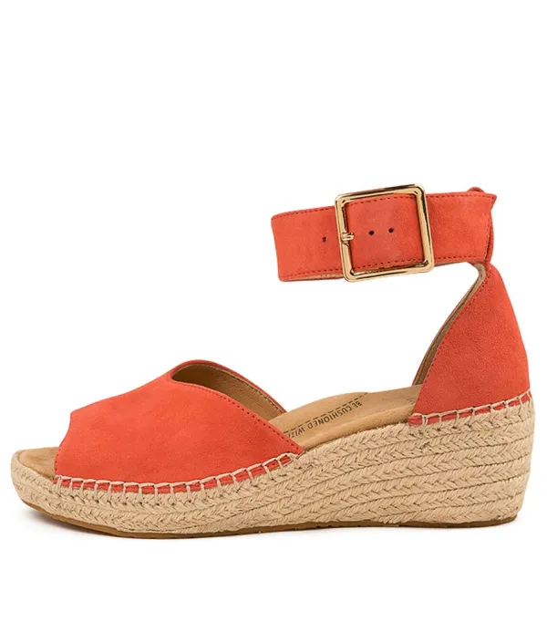 Women ZIERA Koen Xw Orange Suede