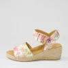 Women ZIERA Kraig Xw Multi Palms Leather Sandals