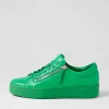 Women DJANGO & JULIETTE Laila Brt Emerald Leather Sneakers