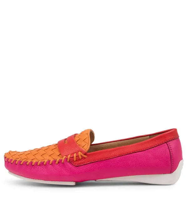 Women DJANGO & JULIETTE Larikan Bright Leather Loafers