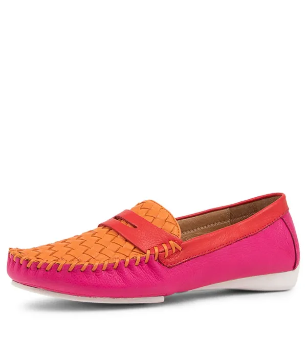 Women DJANGO & JULIETTE Larikan Bright Leather Loafers