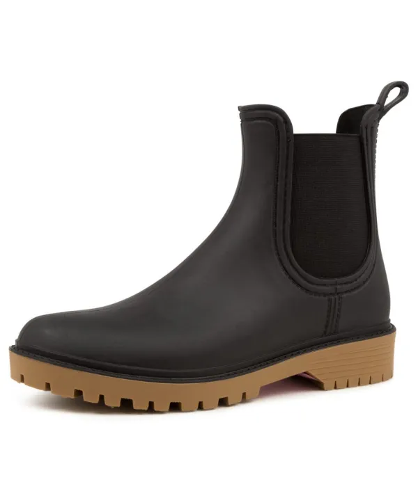 Women DIANA FERRARI Laurina Black Gumboot