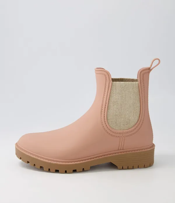 Women DIANA FERRARI Laurina Blush Gumboot Chelsea Boots