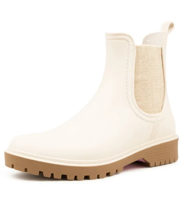Women DIANA FERRARI Laurina Cream Gumboot