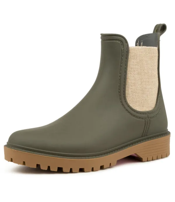 Women DIANA FERRARI Laurina Olive Gumboot