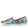 Women ZIERA Liana W Bright Patch Multi Loafers