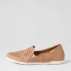 Women ZIERA Liana W Cafe Leather Loafers