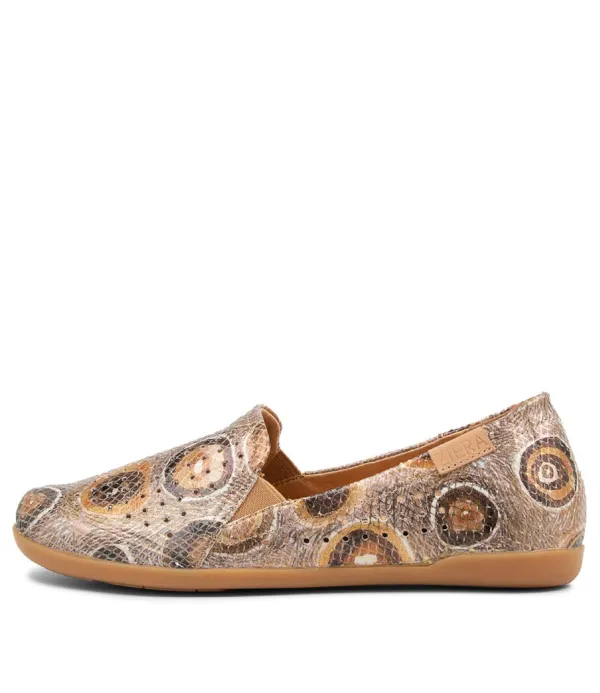 Women ZIERA Liana W Ombre Patch Multi Loafers