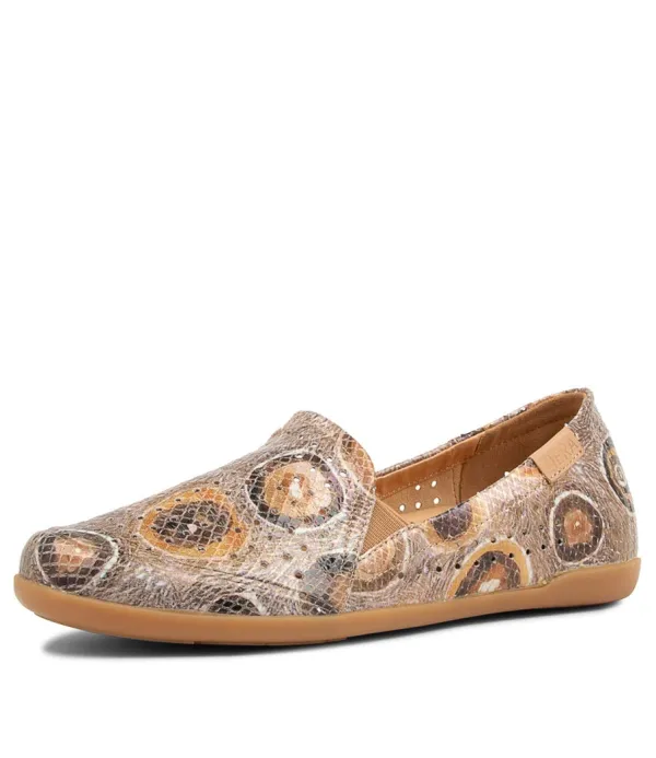 Women ZIERA Liana W Ombre Patch Multi Loafers