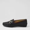Women DJANGO & JULIETTE Lille Black Leather Loafers