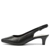 Women SUPERSOFT Linden Black Leather