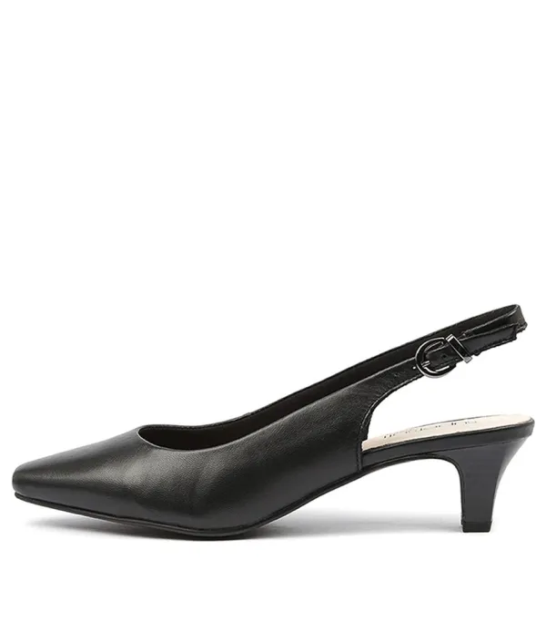 Women SUPERSOFT Linden Black Leather