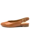Women ZIERA Lisa W Tan Leather