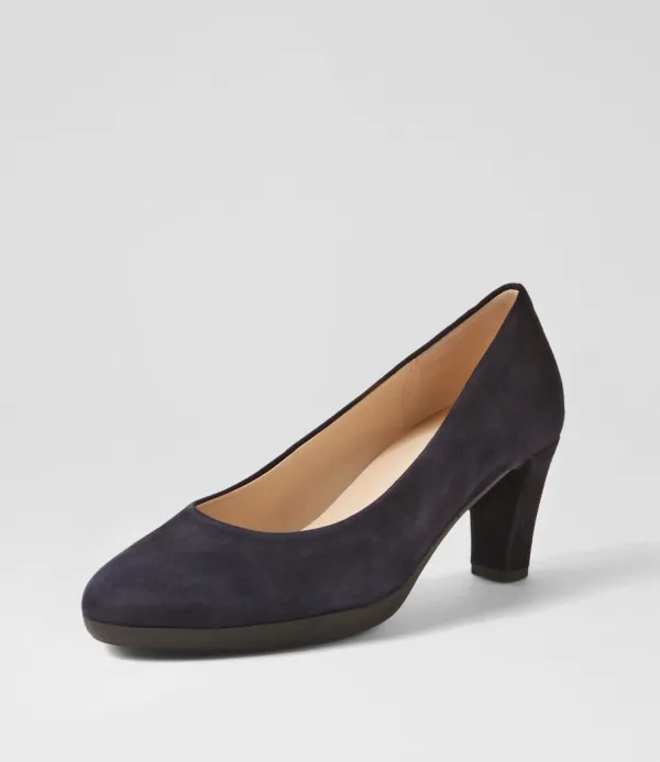 Women GABOR Lisbeth Atlantic Suede Heels