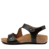 Women TAOS Lovely Black Leather