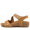 Women TAOS Lovely Camel Leather
