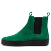 Women DJANGO & JULIETTE Lucero Dark Emerald Black Suede Boots