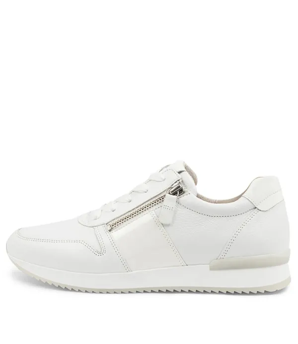 Women GABOR Madison Weiss Leather