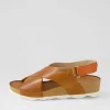 Women PIKOLINOS Mahon 12 Brandy Leather Sandals