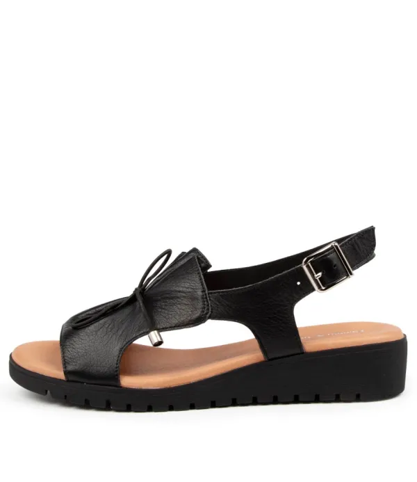 Women DJANGO & JULIETTE Malika Black Leather