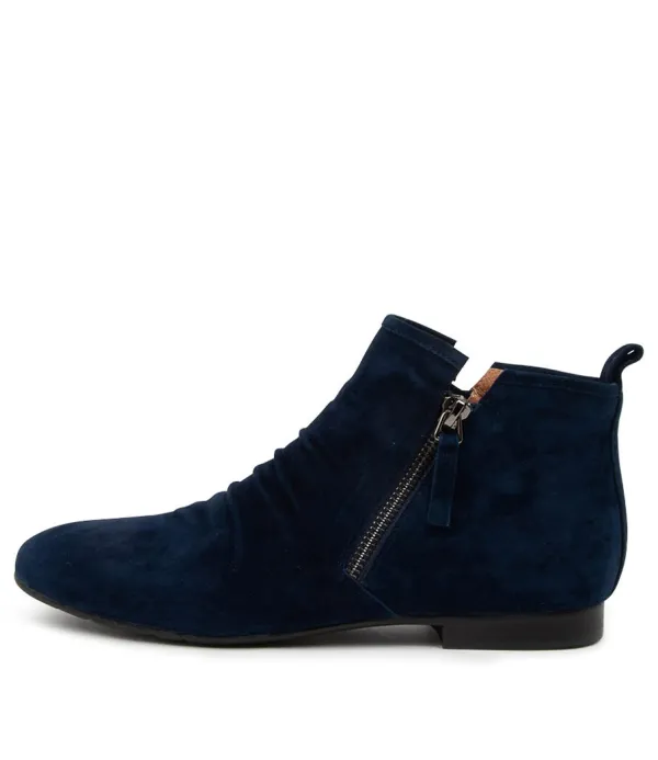 Women TOP END Mallie Navy Suede