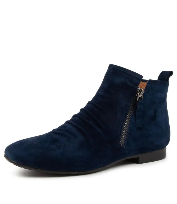 Women TOP END Mallie Navy Suede