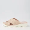Women DJANGO & JULIETTE Manal Nude Weave Slides
