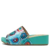 Women ZIERA Marcy W Bright Patch Multi Slides