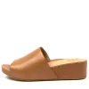 Women ZIERA Marcy W Dk Tan Leather