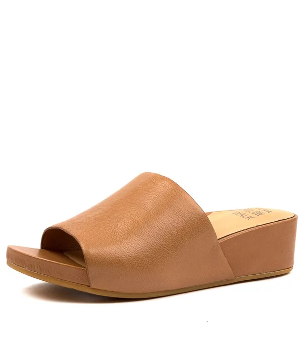 Women ZIERA Marcy W Dk Tan Leather
