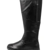 Women ZIERA Marlo W Black Leather