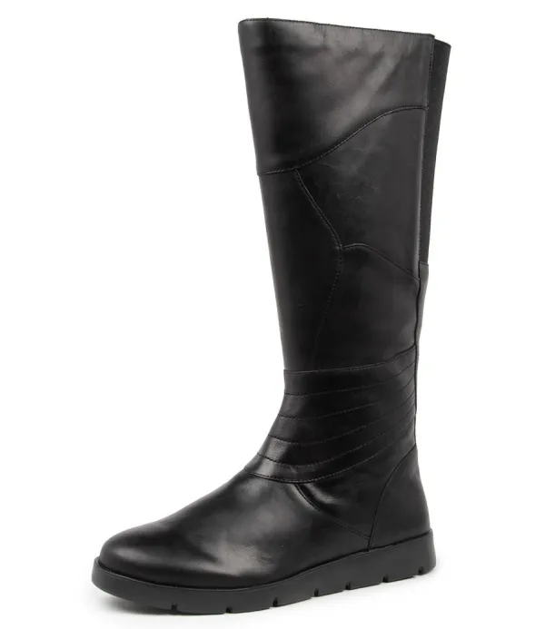 Women ZIERA Marlo W Black Leather