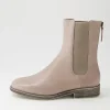 Women DJANGO & JULIETTE Martela Smoke Leather Chelsea Boots