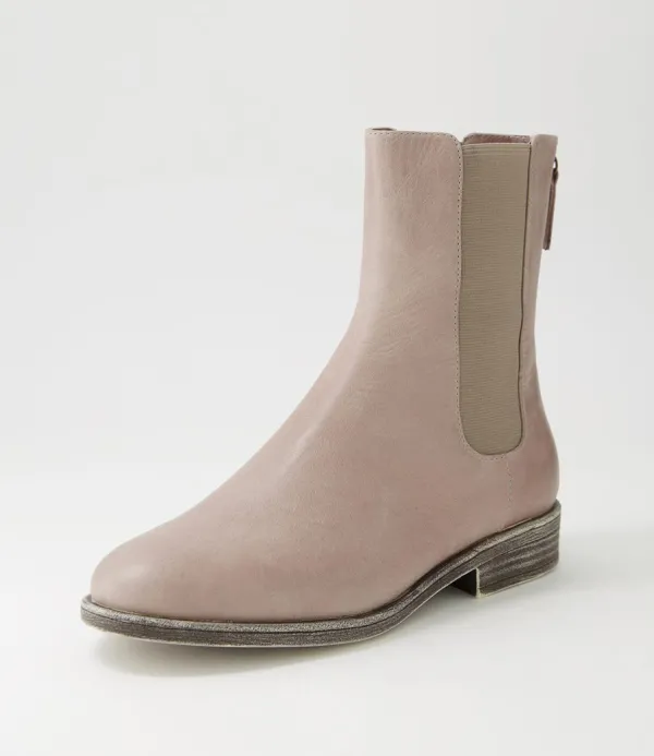 Women DJANGO & JULIETTE Martela Smoke Leather Chelsea Boots