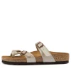 Women BIRKENSTOCK Mayari Pearl White Birkoflor