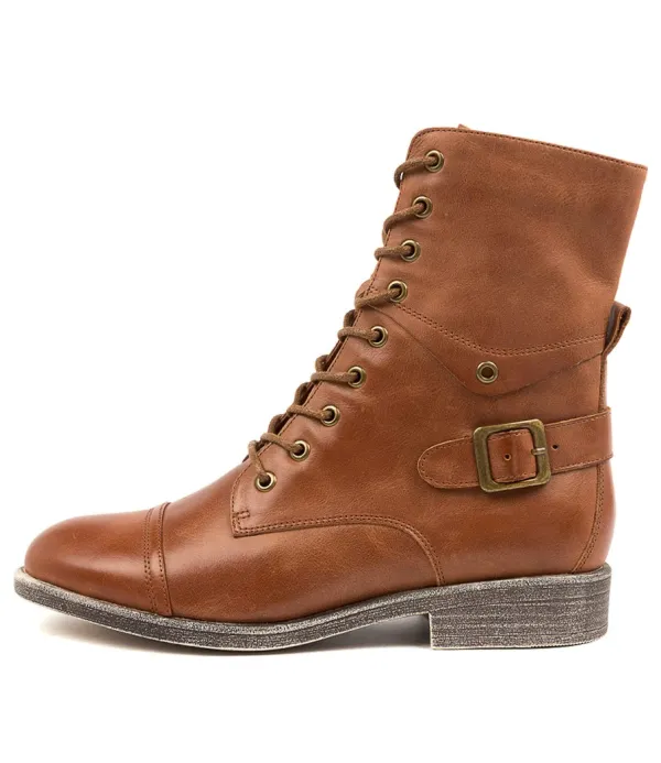 Women DJANGO & JULIETTE Mekhi Cognac Leather