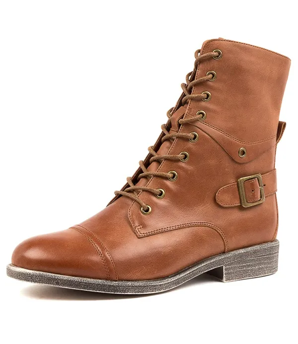 Women DJANGO & JULIETTE Mekhi Cognac Leather