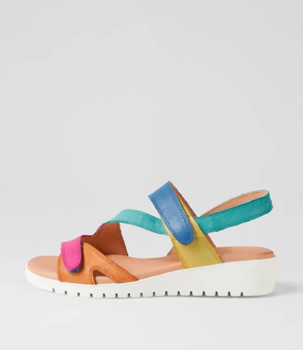 Women DJANGO & JULIETTE Melany Bright Multi Slides