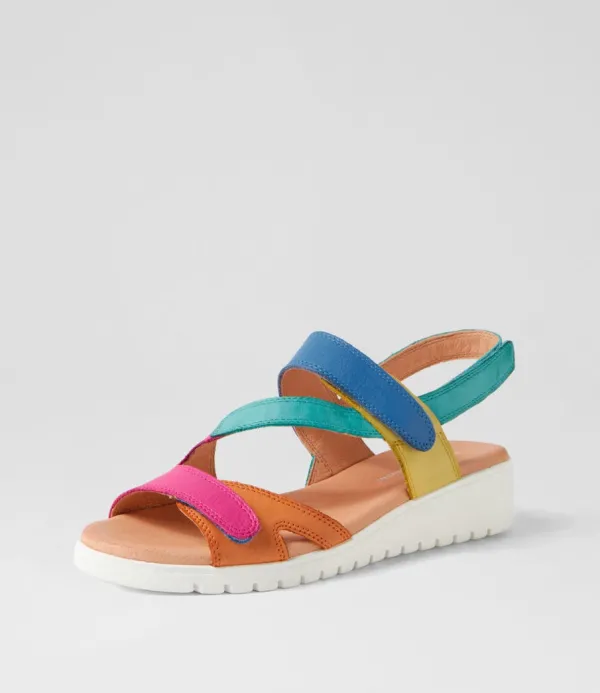 Women DJANGO & JULIETTE Melany Bright Multi Slides