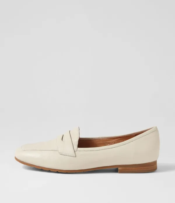 Women TOP END Melinato Almond Leather Loafers