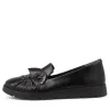 Women ZIERA Miless W Black Leather
