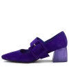 Women DJANGO & JULIETTE Milsom Purple Suede Heels